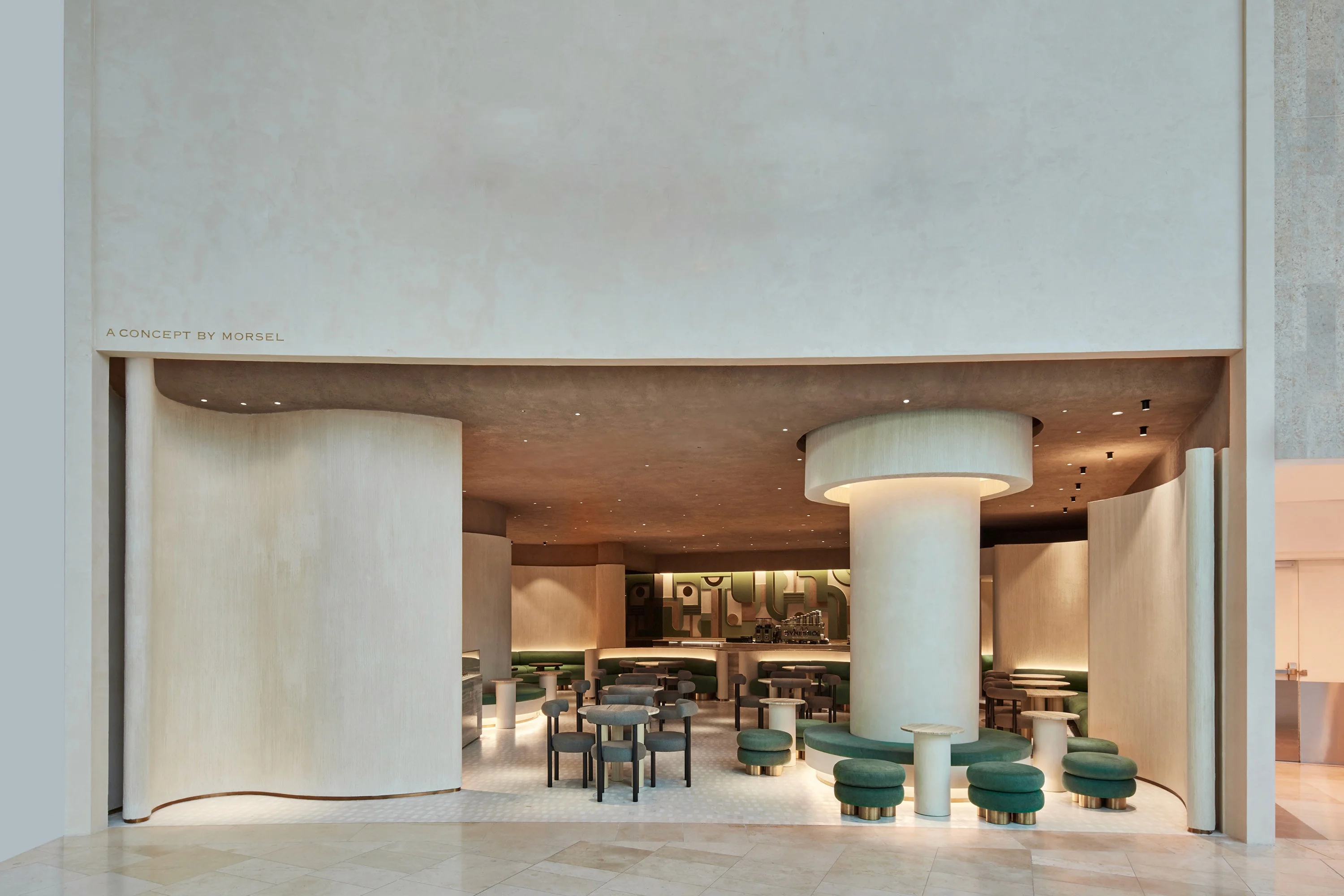 Brunch Morsel Abu Dhabi — Facade interior by Studio By Three