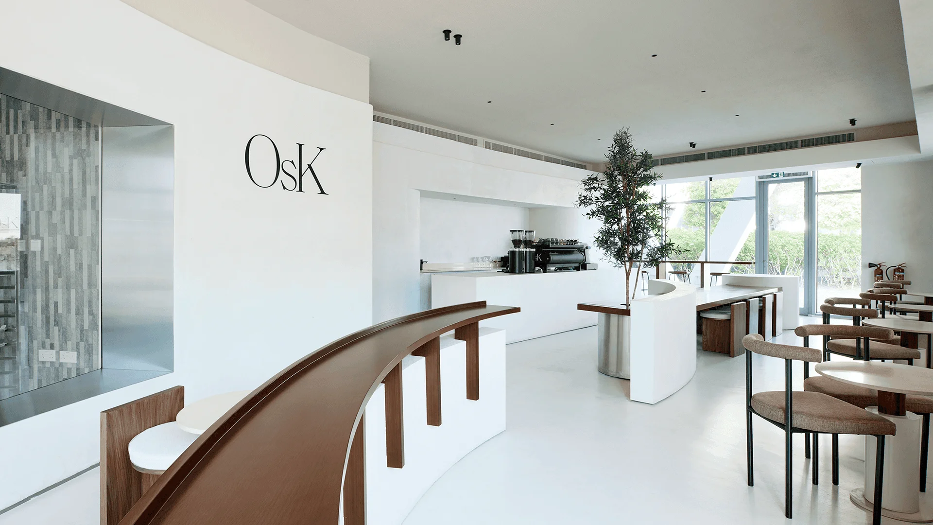 Osk Croissanterie Abu Dhabi — interior view 7 by Studio By Three